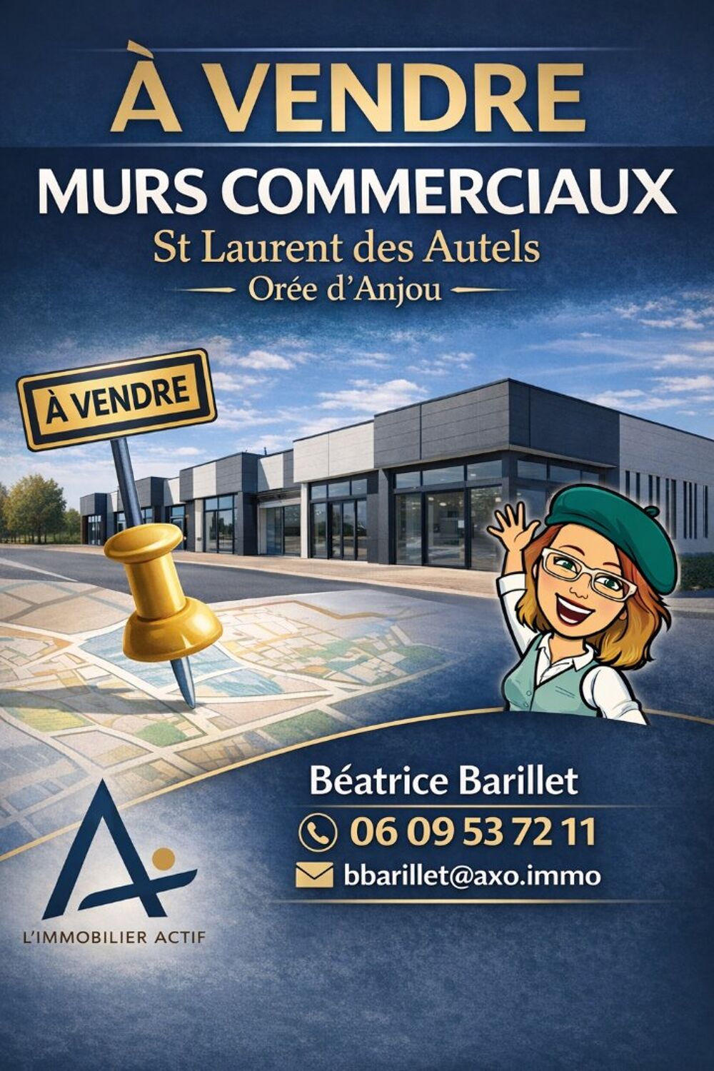   Murs commerciaux 