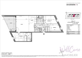  Appartement à vendre 4 pièces 94 m²