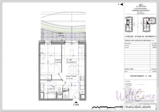  Appartement � vendre 2 pi�ces 40 m�