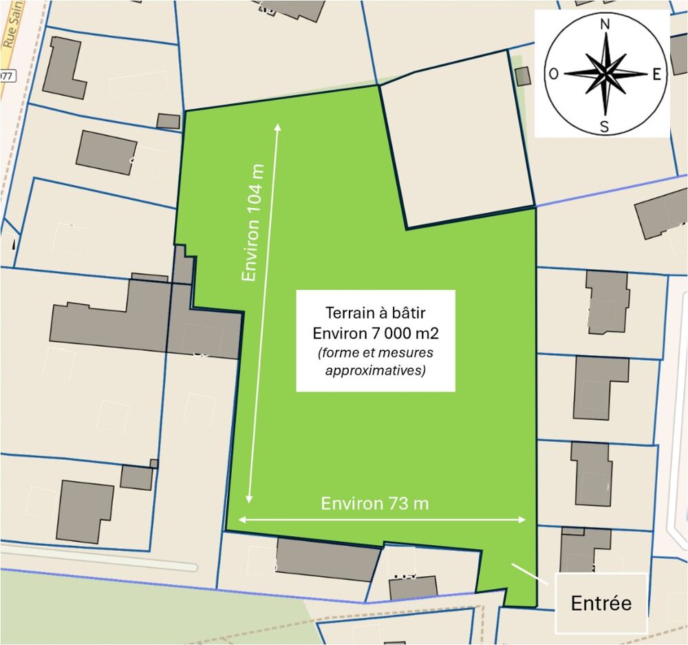 Vente Terrain Terrain Parigny