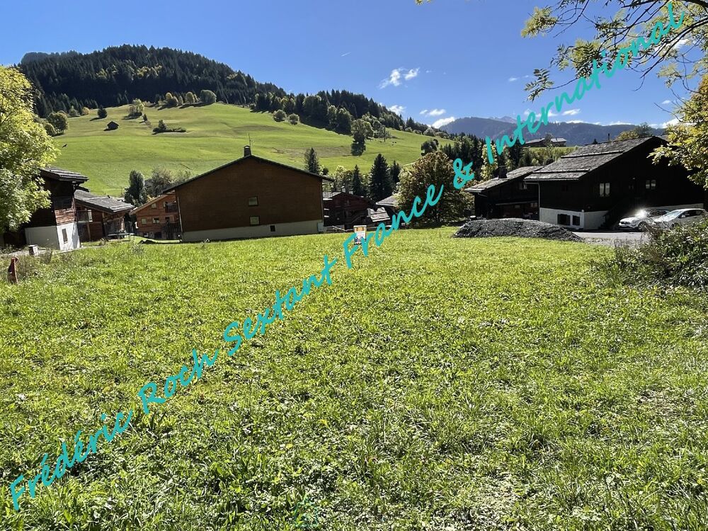 Vente Terrain Terrain constructible Le grand bornand