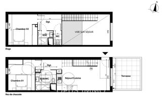  Appartement à vendre 3 pièces 65 m²