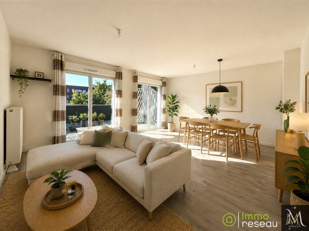 Appartement 4 pièces 95 m² · à Valenciennes · 95 m² · 214 900 €