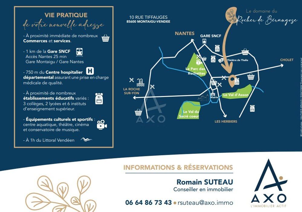 Vente Terrain Terrain constructible Montaigu-vendÉe