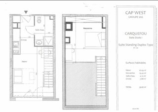  Appartement à vendre 2 pièces 40 m²