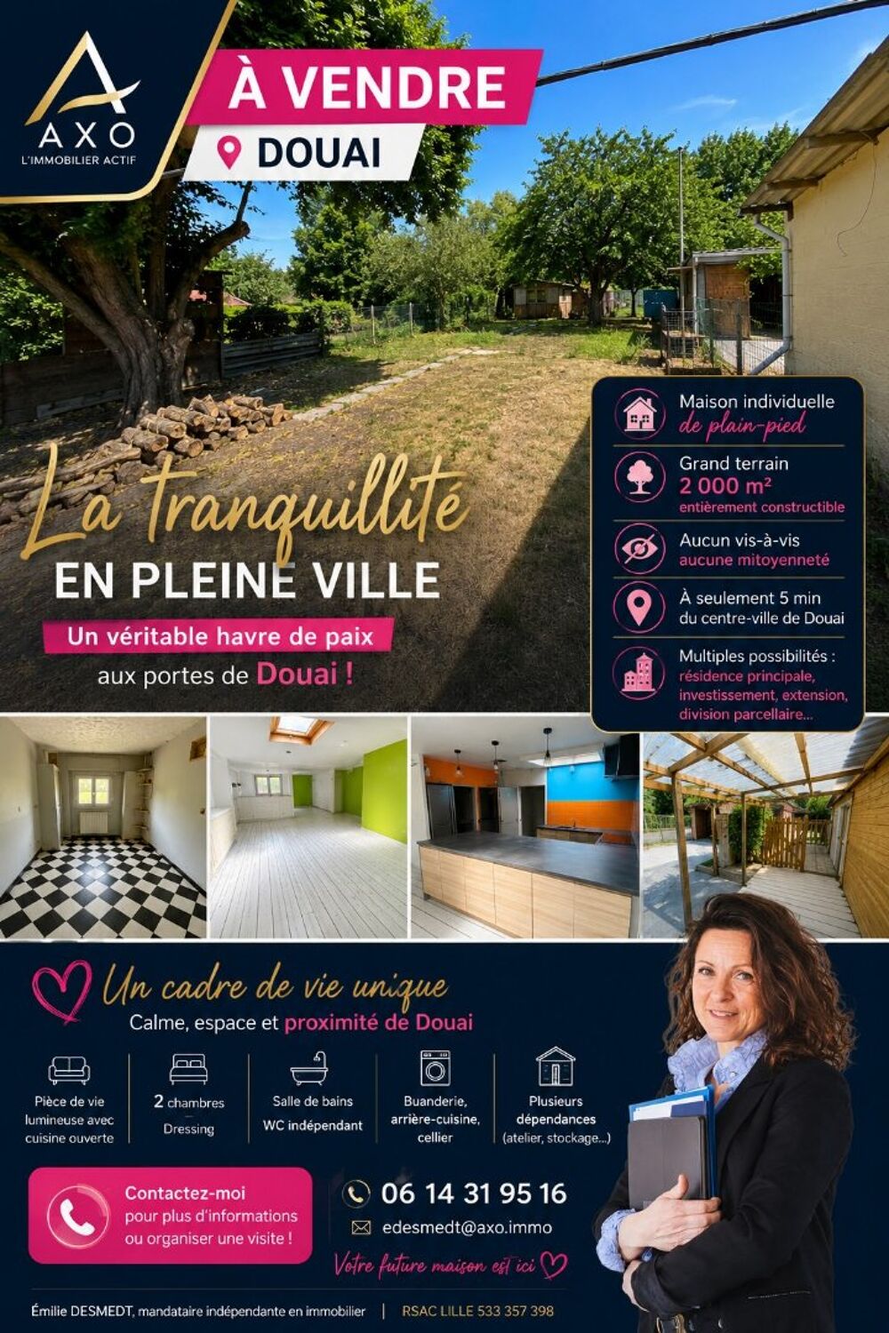 Vente Maison Maison Douai