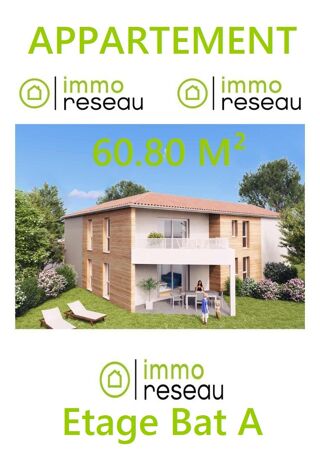  Appartement à vendre 3 pièces 60 m²