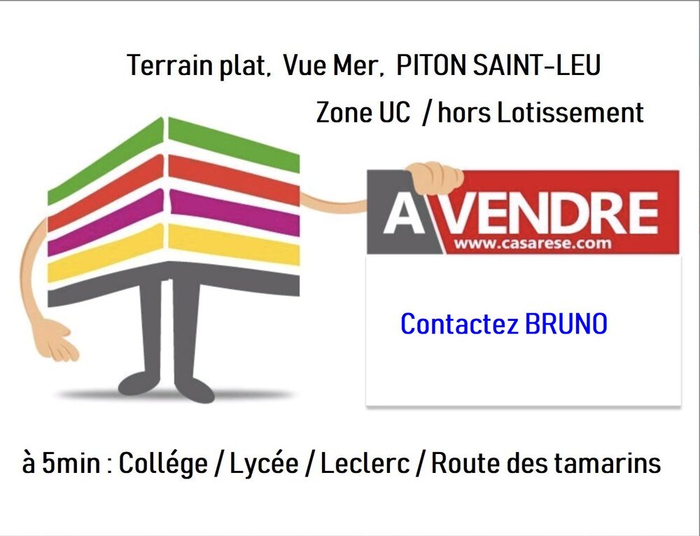 Vente Terrain Terrain constructible Le piton saint leu