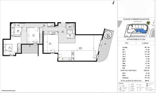  Appartement à vendre 4 pièces 113 m²