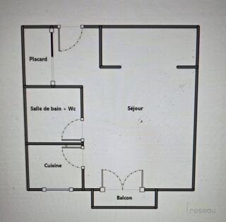  Appartement � vendre 1 pi�ce 31 m�
