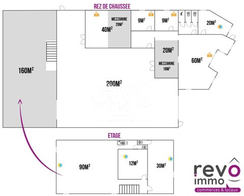 Locaux d'activité 569000 49610 Juigne sur loire