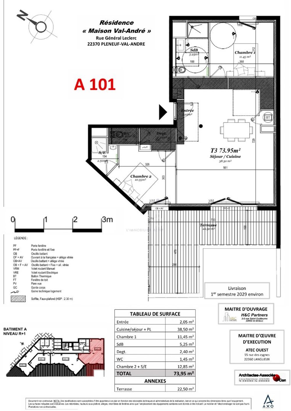 Vente Appartement Appartement neuf Pleneuf val andre