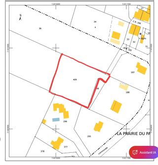  Terrain � vendre 2968 m�