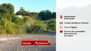  Terrain  louer 600 m Sainte rose