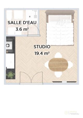 Appartement 1 pièce 20 m² · à Gonfaron · 20 m² · 42 000 €