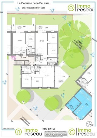  Appartement � vendre 3 pi�ces 61 m�