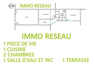  Maison � vendre 3 pi�ces 45 m�