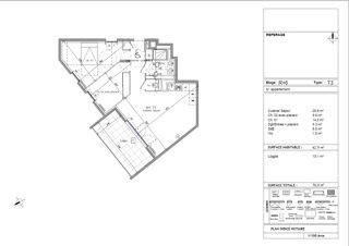  Appartement � vendre 3 pi�ces 62 m�