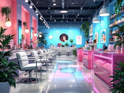   Salon de coiffure 