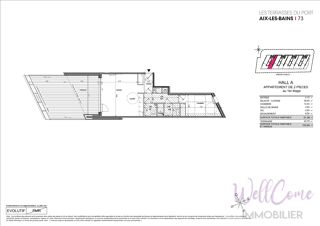  Appartement à vendre 2 pièces 61 m²