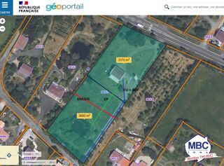  Terrain  vendre 5 pices 3500 m