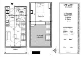  Appartement à vendre 2 pièces 40 m²