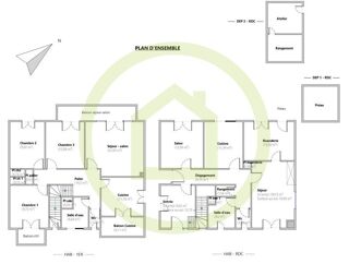  Maison à vendre 6 pièces 170 m²