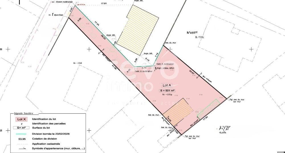 Vente Terrain Terrain constructible MontrÉverd