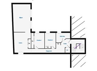  Appartement � vendre 3 pi�ces 80 m�