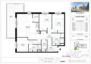  Appartement à vendre 4 pièces 89 m²