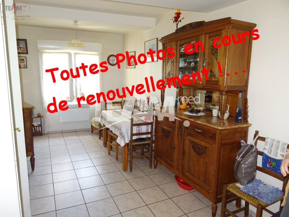 Maison 3 pièces 56 m² · à Gigean · 56 m² · 125 000 €