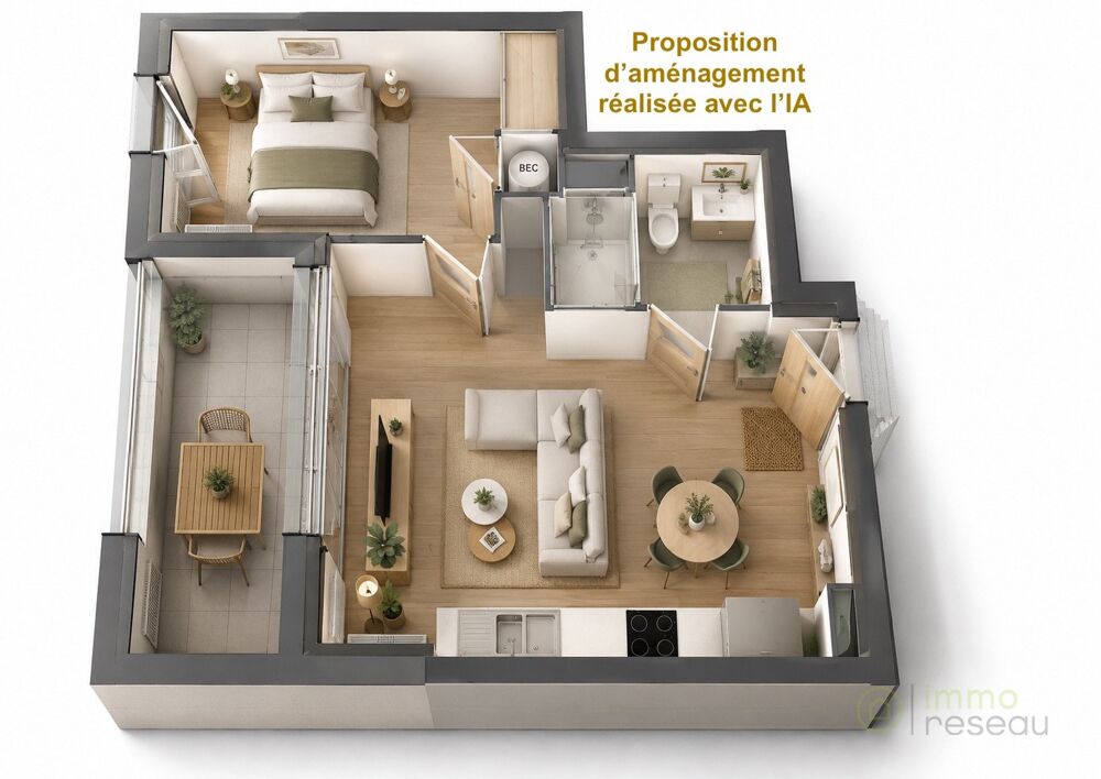 Vente Appartement Appartement en frais réduits Cucq