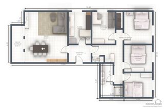  Appartement � vendre 5 pi�ces 114 m�