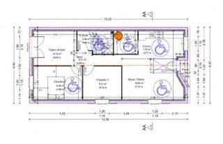  Maison à louer 3 pièces 70 m²