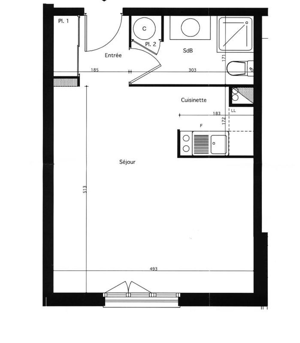 Location Appartement Appartement T2 Pessac