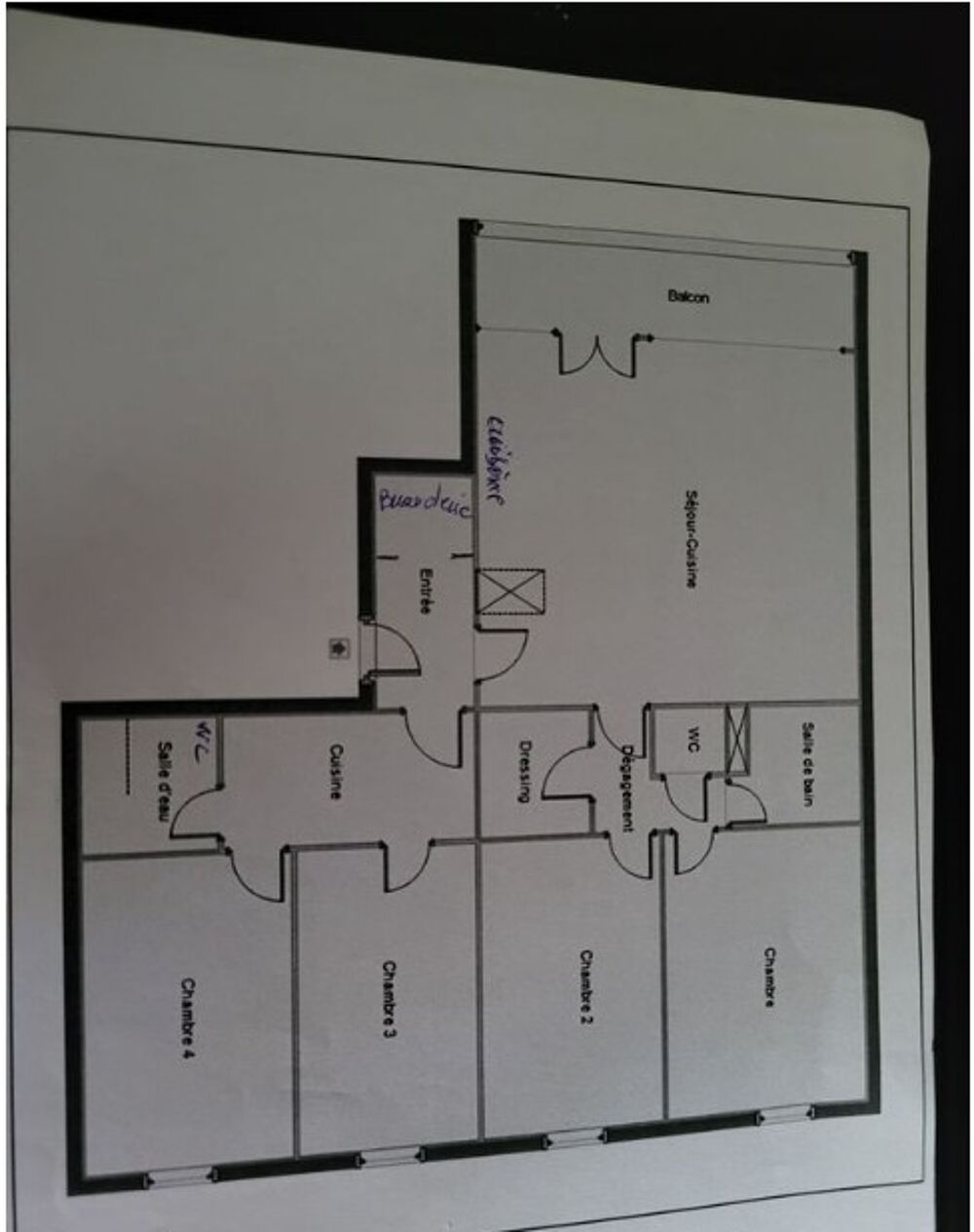 Appartement Chambre