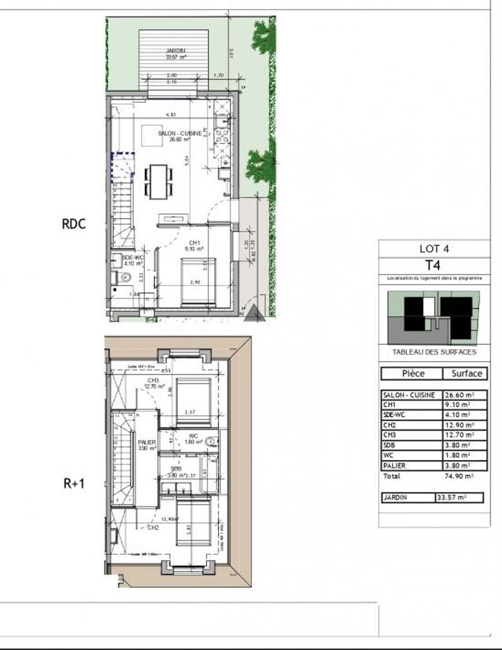 Location Maison Maison/Villa T4 Gujan-mestras