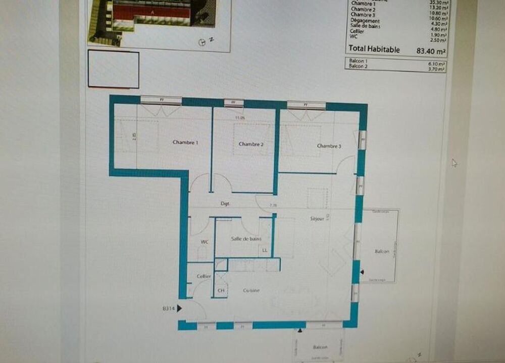 Location Appartement Appartement T4 Bordeaux