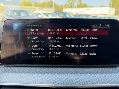 S&eacute;rie 5 (G31) 530DA XDRIVE 265CH M SPORT / FRANCAISE / SUIVI BMW COM 2019 occasion 38130 ECHIROLLES