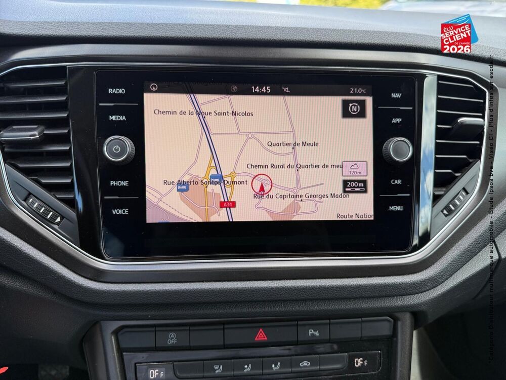 T-ROC 1.0 TSI 115ch Lounge Euro6d-T 113g 2019 occasion 51100 Reims