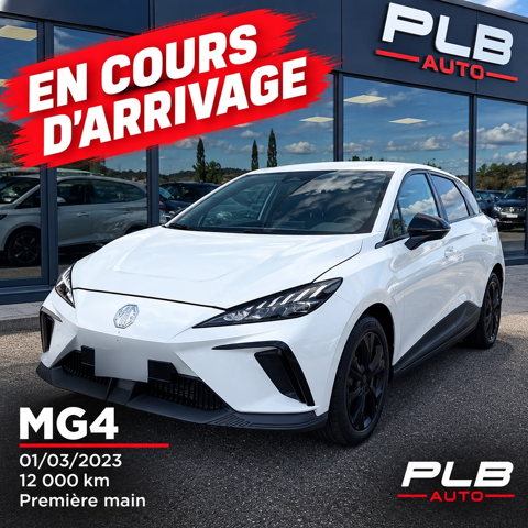 MG MG4 125 KW 03/2023 12 000 KM PREMIERE MAIN 2023 occasion RODEZ 12000