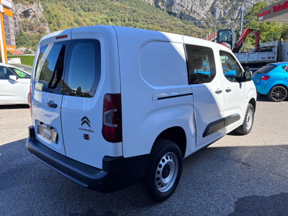 Berlingo XL 850KG BLUEHDI 130 S&S CABINE APPROFONDIE CONTROL 2020 occasion 38130 ECHIROLLES