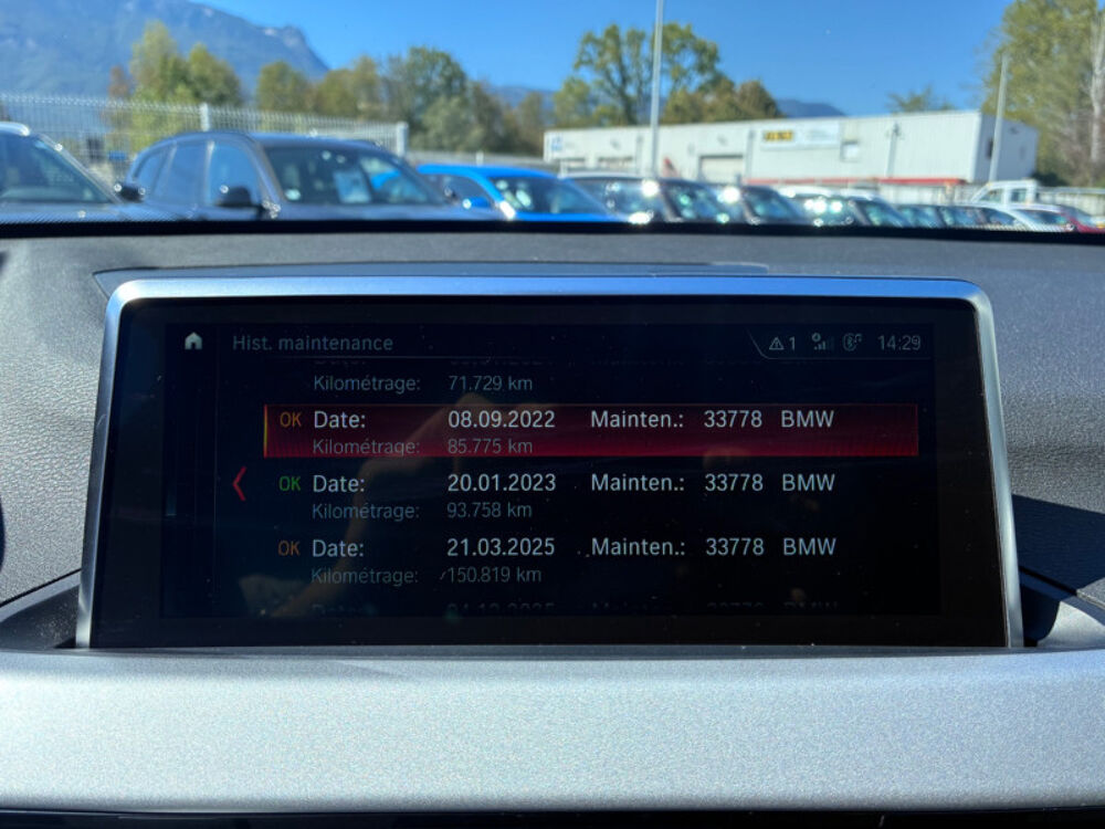 X1 (F48) XDRIVE20IA 192CH LOUNGE /ATTELAGE/SUIVI BMW COMPLET 2018 occasion 38130 ECHIROLLES