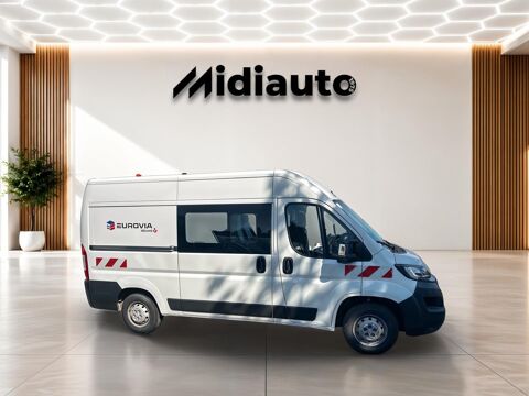 Boxer 335 L2H2 2.2 BlueHDi S&S 140ch Vitr&eacute; Cabine approfondie 7 pl 2022 occasion 28500 Vernouillet