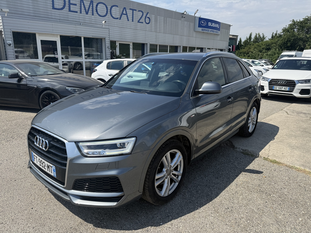 Q3 35 TDI 150CH S LINE S TRONIC 7 2018 occasion 26740 Les Tourrettes