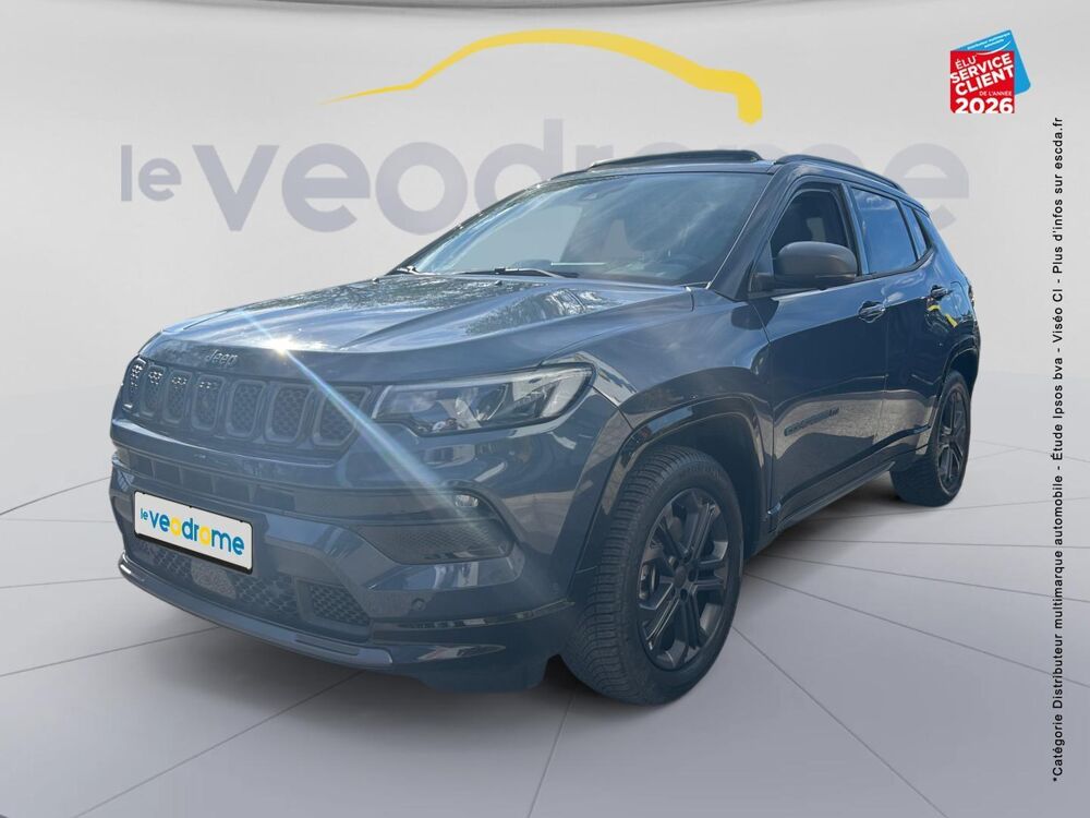 Compass 1.3 Turbo T4 190ch PHEV 4xe 80th Anniversary AT6 eAWD 2022 occasion 21000 Dijon