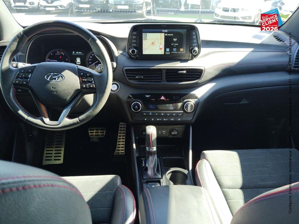 Tucson 1.6 CRDI 136ch hybrid 48V N Line Executive DCT-7 Euro6d-Evap 2019 occasion 08000 Charleville-M&eacute;zi&egrave;res
