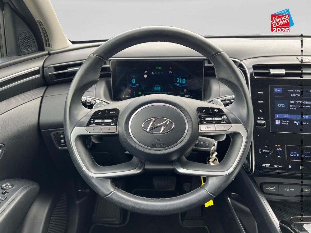 Tucson 1.6 T-GDi 230ch Hybrid Intuitive BVA6 2022 occasion 67800 Bischheim