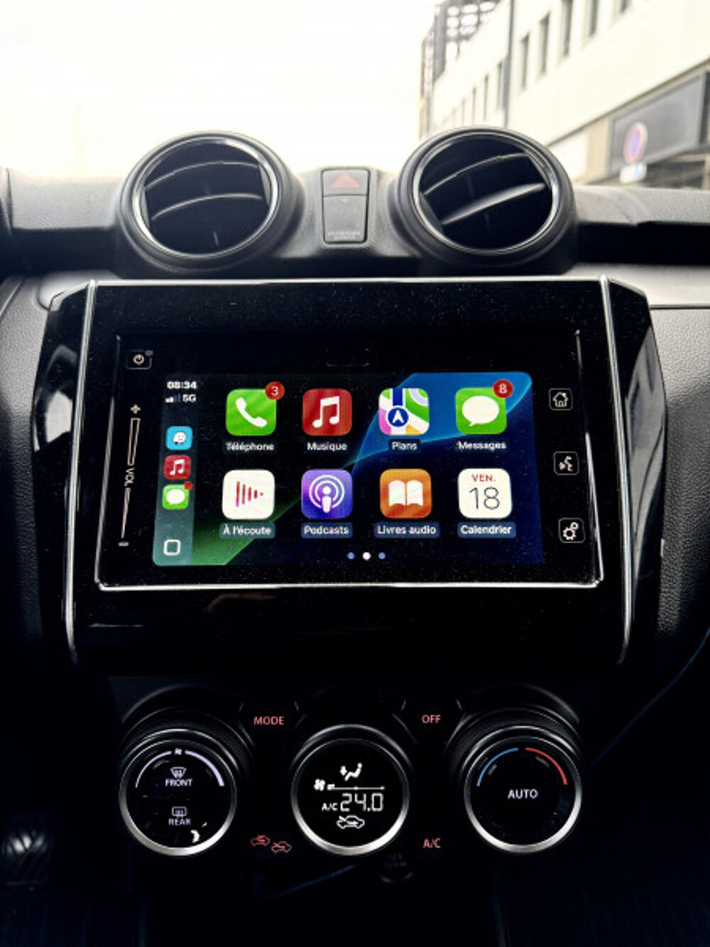 Swift 1.2 DUALJET HYBRID 83CH PACK / CARPLAY / SIEGES CUIR CHAUFFA 2021 occasion 94260 Fresnes