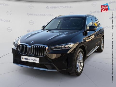 BMW X3 sDrive18d 150ch xLine Sieges chauf/cuir GPS Camera 2022 occasion Dijon 21000